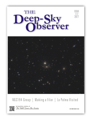 The Deep-Sky Observer 177 Cover