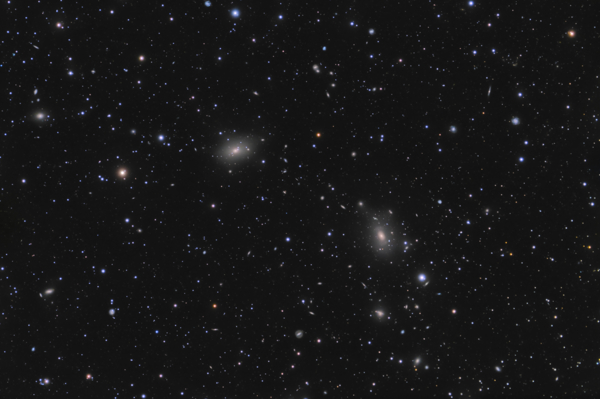 Galaxy Group ACO 2197 in Hercules - Image Courtesy of Vasileios Spanakis-Misirlis
