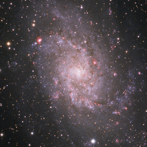 Messier 33 - Image Courtesy of David Davies Messier 33 - Image Courtesy of David Davies