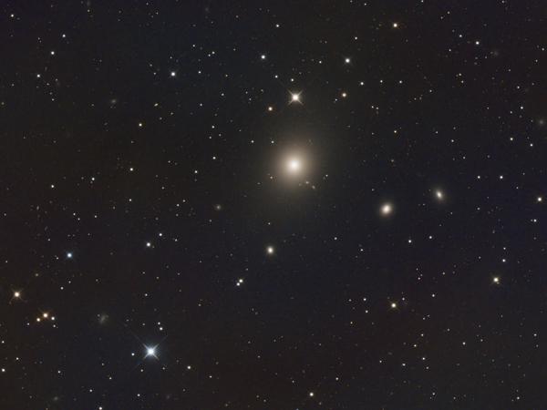 An image of the region surrounding galaxy M87 by David Davies