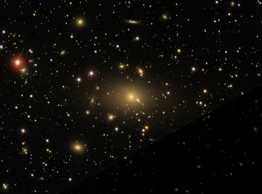 Galaxy NGC 1129in Perseus by the Sloan Digital Sky Survey (SDSS)