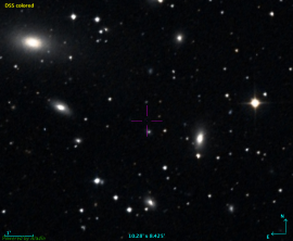 Region around NGC 2340 from the Digitised Sky Survey (DSS)