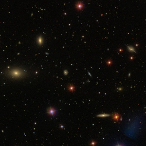 This image of the NGC 2563 group was provided by Sloan Digital Sky Survey (SDSS) This image of the NGC 2563 group was provided by Sloan Digital Sky Survey (SDSS)
