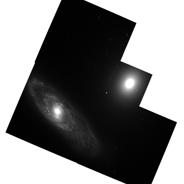 NGC 2872 (combined) ACS/WFC detection image from Hubble Space Telescope