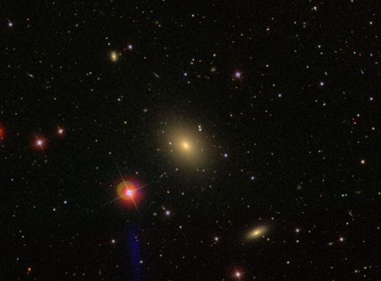 NGC 315 was provided by the Sloan Digital Sky Survey (SDSS)