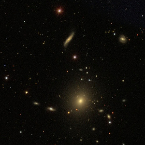 An image of galaxy NGC 3158 in Leo Minor provided by the Sloan Digital Sky Survey (SDSS)