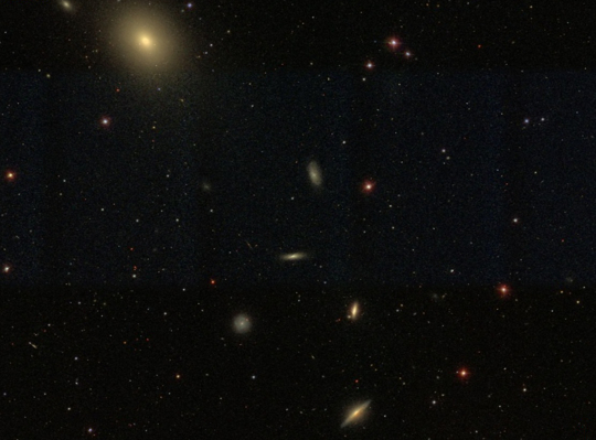 An image of NGC 4365 provided by the Sloan Digital Sky Survey (SDSS)