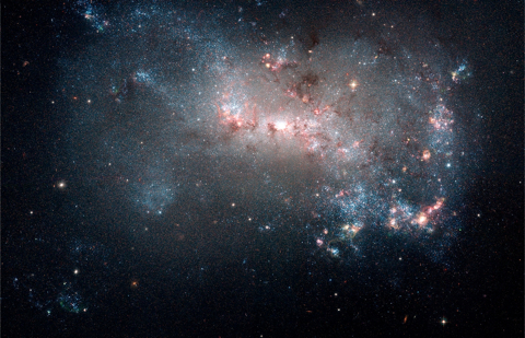 NGC4449 - Image Courtesy of Hubble Space Telescope (HST)