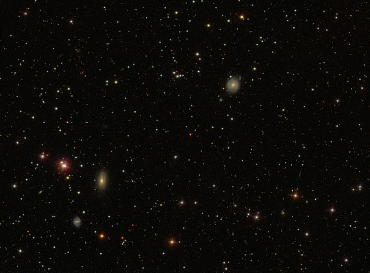 Galaxy NGC 6308 in Hercules by the Sloan Digital Sky Survey (SDSS)