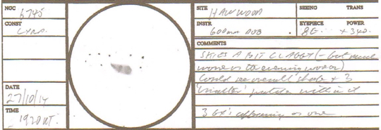 NGC 6745 sketched by Andrew Robertson