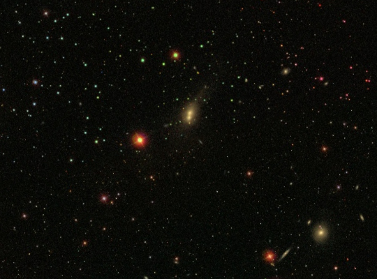 NGC 750 was provided by the Sloan Digital Sky Survey (SDSS)