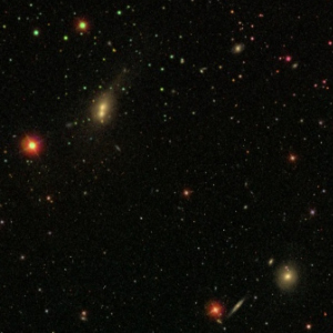 NGC 750 was provided by the Sloan Digital Sky Survey (SDSS) NGC 750 was provided by the Sloan Digital Sky Survey (SDSS)