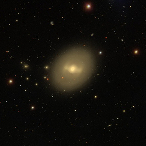 An image of galaxy NGC 936 in Cetus provided by the Sloan Digital Sky Survey (SDSS)