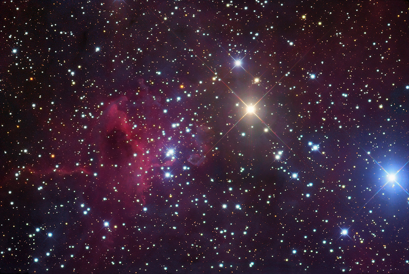 IC 417 and Stock 8 in Auriga provided by Robert Gendler