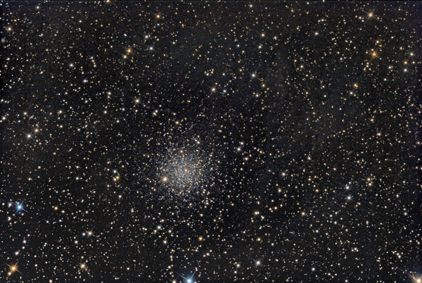 An image of globular cluster IC 4499 in Apus courtesy of Steve Crouch