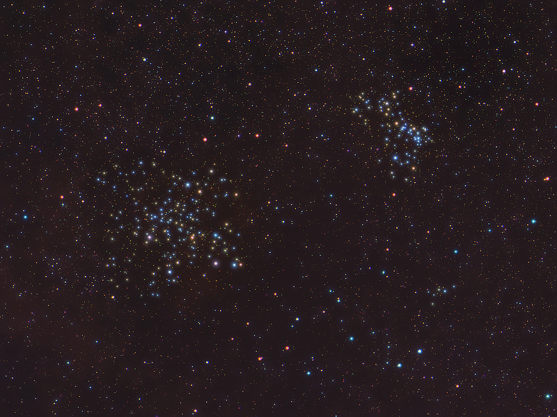 Open Clusters IC 4756 and NGC 6633 courtesy of David Ratledge