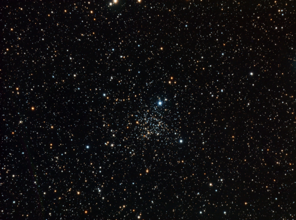 An image of the open cluster NGC 1245 provided by Lynn Easley