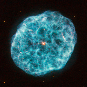 An image of planetary nebula NGC 1501 in Camelopardalis provided by ESA/Hubble & NASA; acknowledgement: Marc Canale