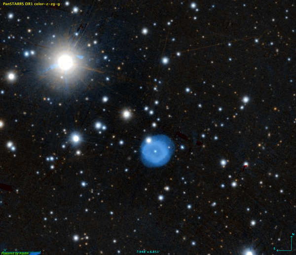 An image of NGC 2610 in Hydra by the PanSTARRS Surveys