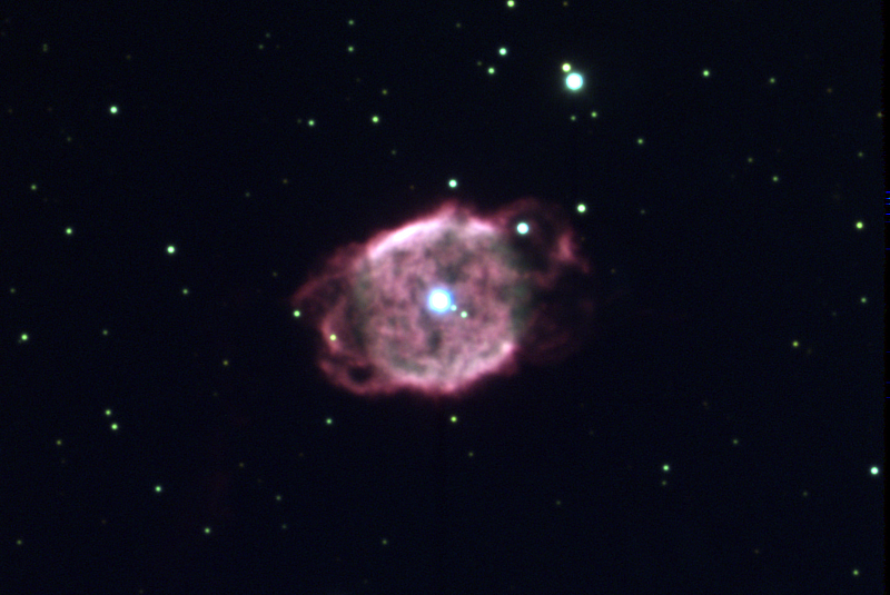 An image of planetary nebula NGC 40 in Cepheus provided by WIYN/NOIRLab/NSF