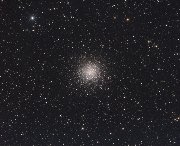 Globular cluster NGC 5986 in Lupus - Image Courtesy of Steve Crouch