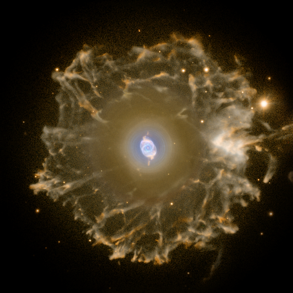 Planetary Nebula NGC 6543 in Draco - Nordic Optical Telescope and Romano Corradi (Isaac Newton Group of Telescopes, Spain) Planetary Nebula NGC 6543 in Draco - Nordic Optical Telescope and Romano Corradi (Isaac Newton Group of Telescopes, Spain)