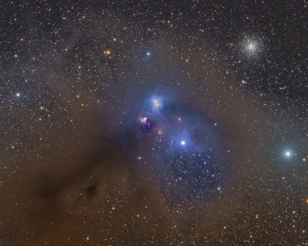 NGC 6726 - Reflection Nebula in Corona Australis - courtesy of Martin Pugh