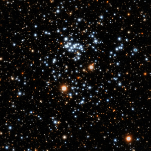 An image of open cluster NGC 6756 provided by Pan-STARRS1 Surveys