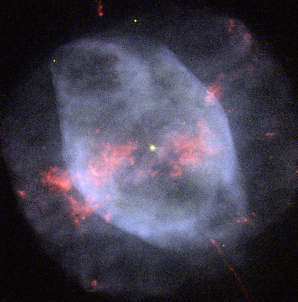 A Hubble image of NGC 7354 provided by ESA/Hubble & NASA